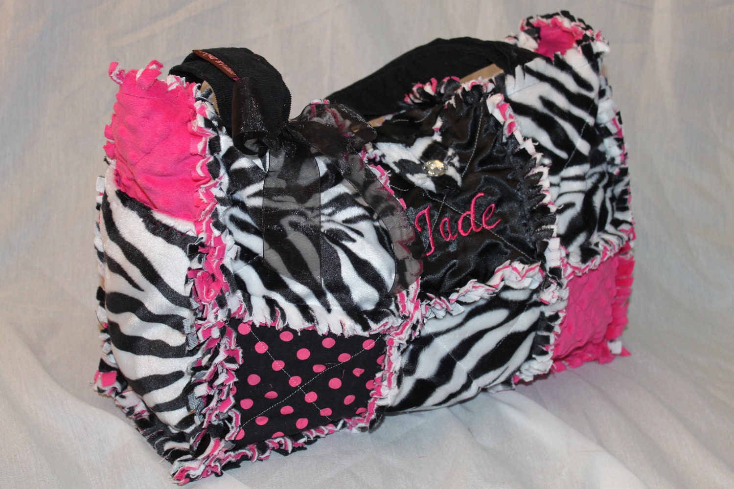 Deposit for Zebra Hot Pink Diaper Bag For TIFFANY