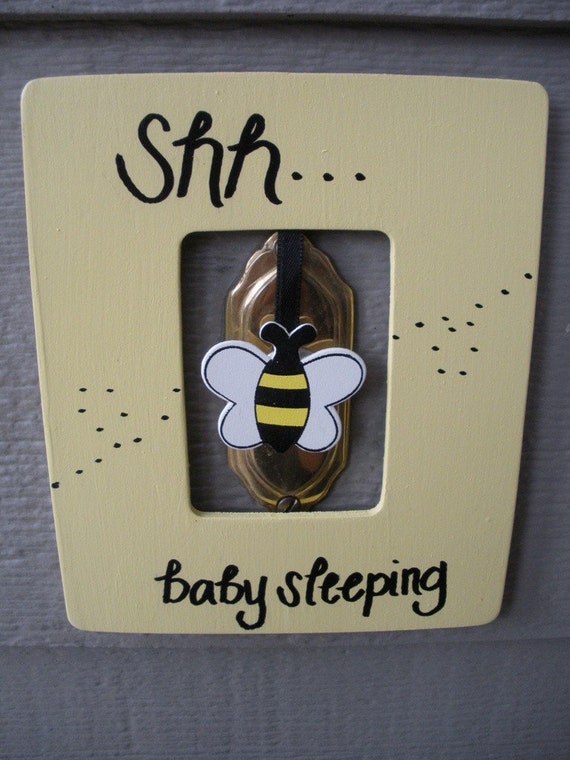Manufacturer Description Knock Nanny Doorbell Cover-Knock Nanny Doorbell Cover When you have a napping infant, you'll often do anything to keep them asleep. This can be a huge challenge, however Knock Nanny eliminates noisy visitors from the equation. Find this Pin and more on Home Furnishings by Angela Mae. Let your baby sleep soundly with the Knock Nanny.
