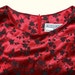 Lady in Red Cocktail Dress Asian Vintage