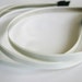 3PCS-10MM GROSGRAIN RIBBON METAL HEADBAND-IVORY