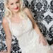 1960's Does 1920s VIntage White Lace Flapper Slip-Our Dancing Daughters-Treasury Item