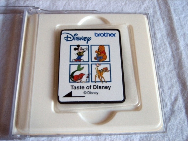 Brother Embroidery Card Disney Taste of Disney