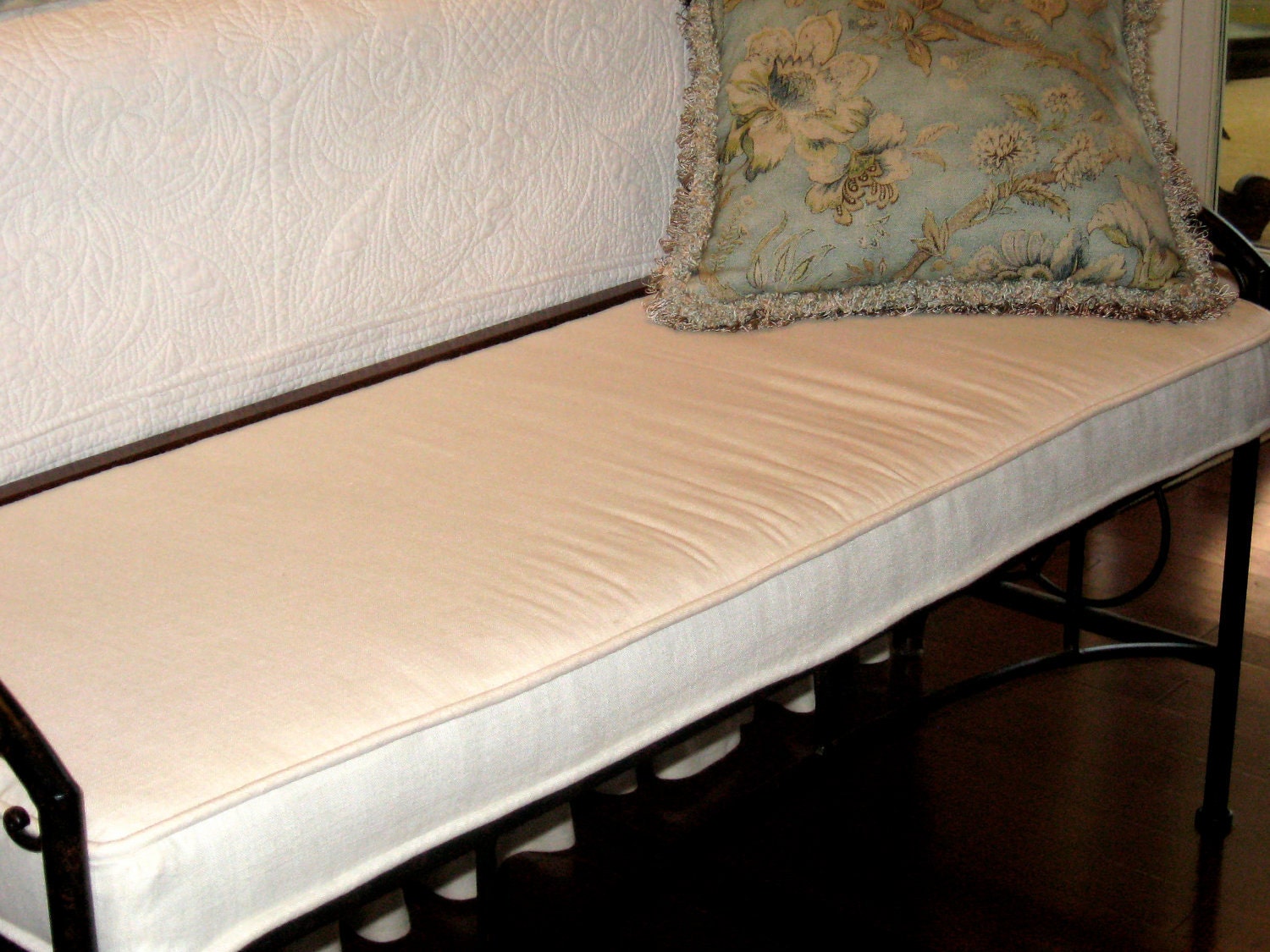 Window Or Bench Seat Cushion And Cover Custom Made In Your