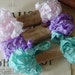 Shabby Wrinkled Waterlily ribbon bundle, 15 yards