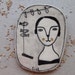 Arizona DREAMS- drawing portrait on ceramic tile