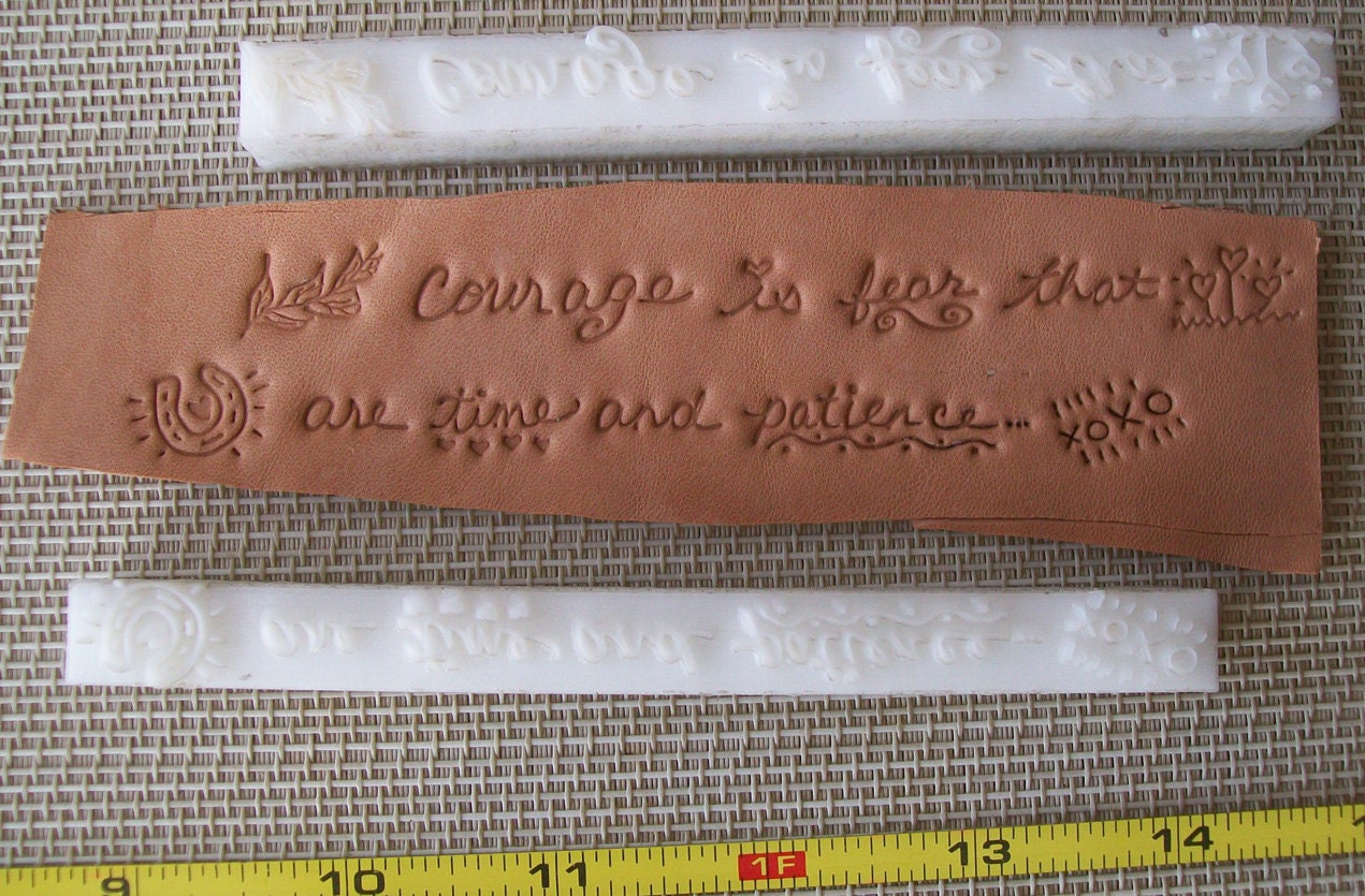 Leather Bracelet Embossing Dies