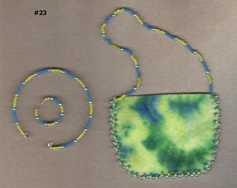 American Girl 18 inch Doll Madame Alexander What A Doll - Purse, Choker, Bracelet Set Fashion Accessories Beaded Jewelry - 2623180320
