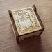 Secret Wood Box - Letters Collection - H -