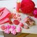 SALE.Craft supply destash lot- Magenta