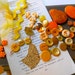 SALE.Craft supply destash lot- Clementine