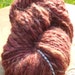 Handspun Corriedale Red Brown Yarn: Irish Setter