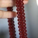 1 Yard Burgundy Trim For Fashion And Craft Projects Costumes Altered Couture Dresses And More