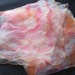 Pretty Pink Orange Sheer Nylon Scarf - 28 x 28 Square