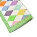 Quilt - Cottage Shabby Chic - Pastel Harlequin Diamond Pattern - Ready to Ship