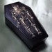 CLOSEOUT SALE! Bathe in Peace - COFFIN Soap - Blood Red - Dragons Blood Scent - Vegan