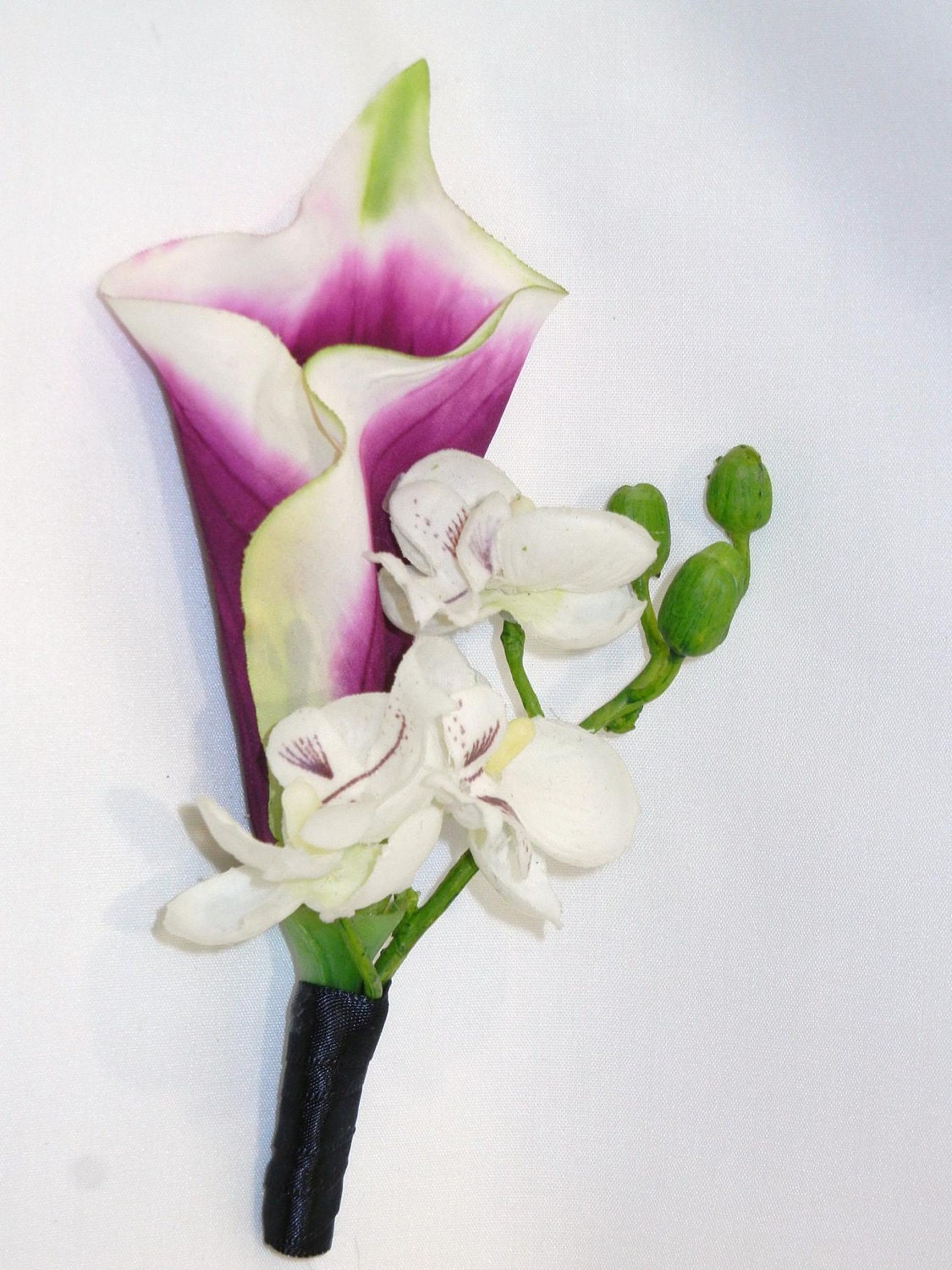 picasso calla lilly items similar to silk purple picasso calla lily boutonniere with white orchids on etsy picasso calla lilly items similar to silk purple picasso calla lily boutonniere with white orchids on etsy