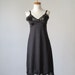 Slip / Black / Lace / Pencil / Vintage