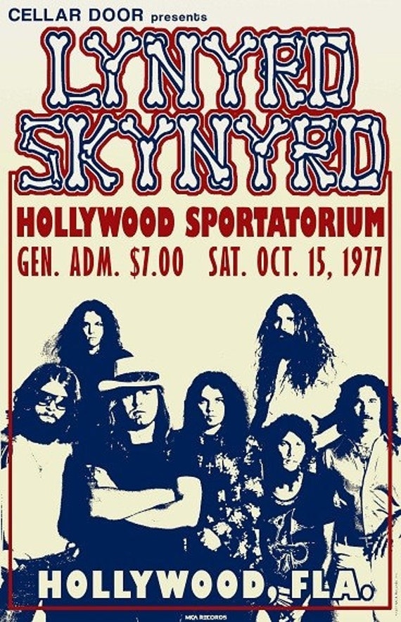 lynyrd skynyrd tour 1977