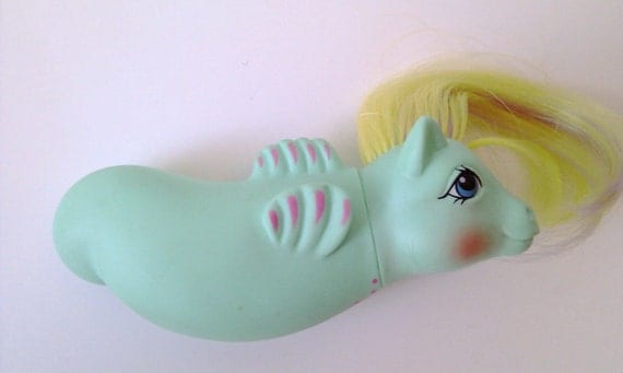 my little pony seahorse 1984