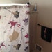 Nightmare Before Christmas vintage shower curtain