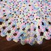 Vintage Crochet Doily Soft Pastels