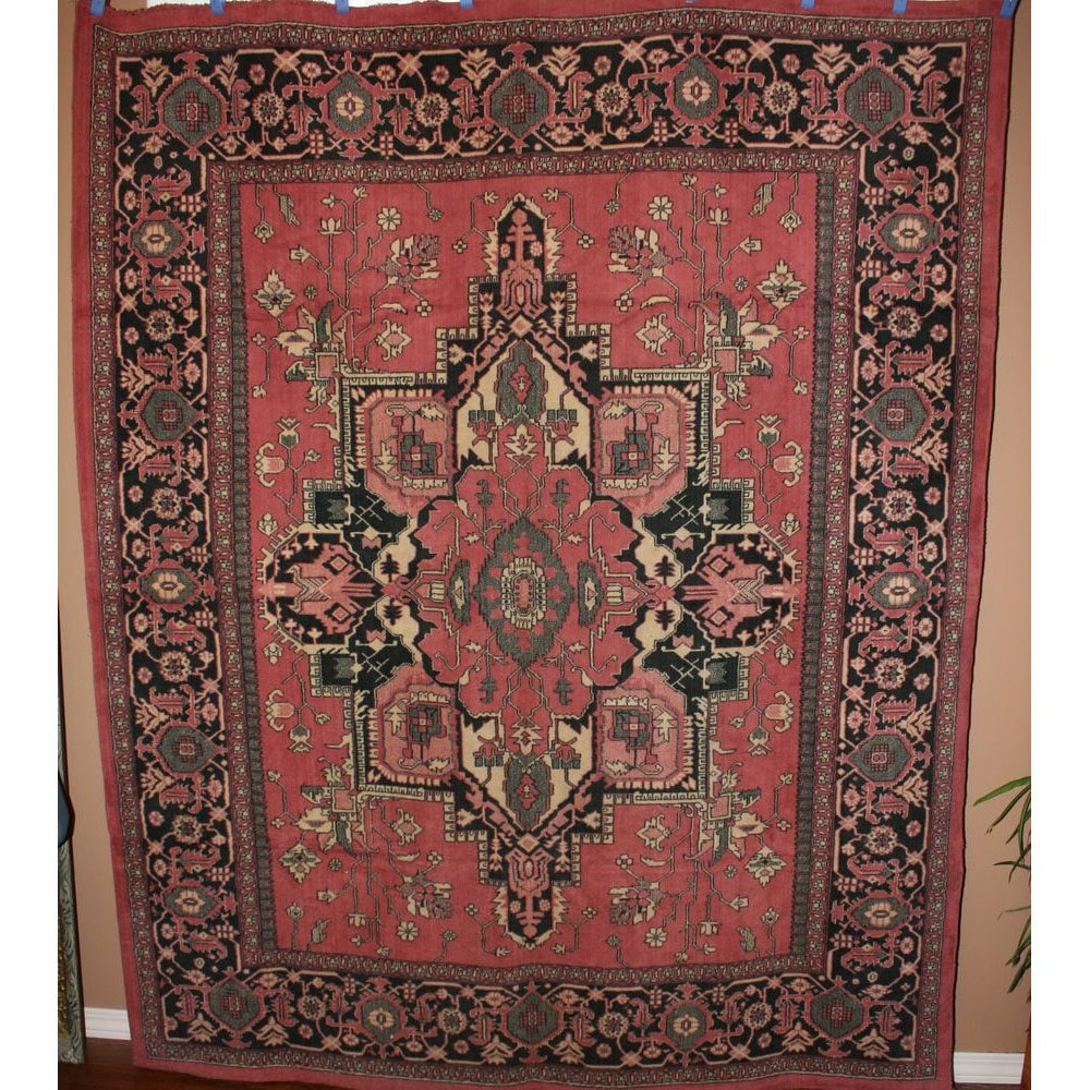 Antique Tapestry Arts And Crafts Mission Style Table Rug Wall