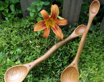 Tasting Spoon - Handmade Cherry Wooden