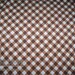 Vintage Sheet Fat Quarter, Brown Gingham