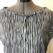 Dress - Vintage OOAK Mod Striped Vintage Shift Dress/Tunic