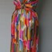 1960s Slinky Silk Crepe Cocktail Sheath - Abstract Graphic Print - Gallery Opening - Mad Men