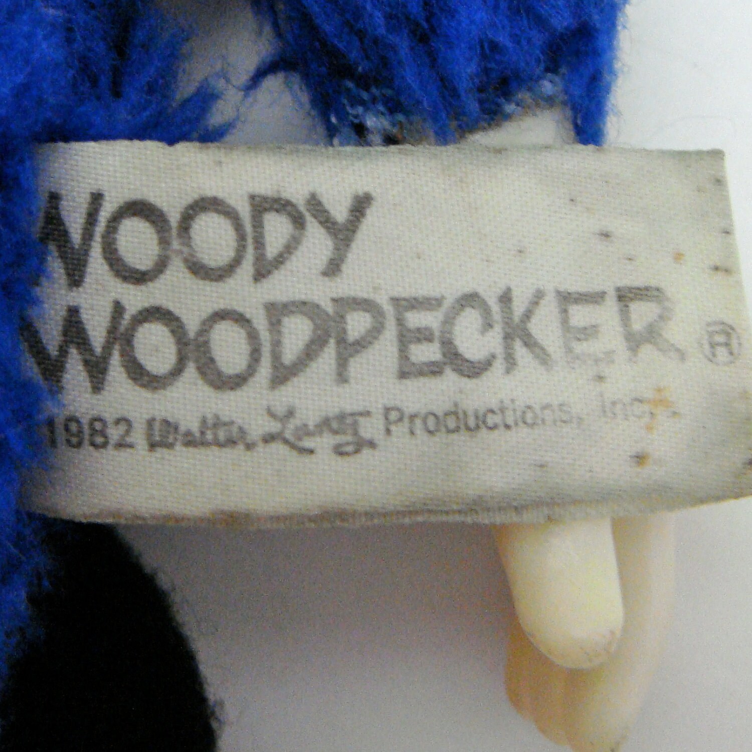 Vintage Woody Woodpecker Soft Toy with Original 1952 Little