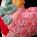 CHENILLE PILLOW ... Heart Shaped Pillow ... Chenille