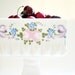 Milk Glass Compote White Pedestal Planter Cottage Chic Wedding Table Setting