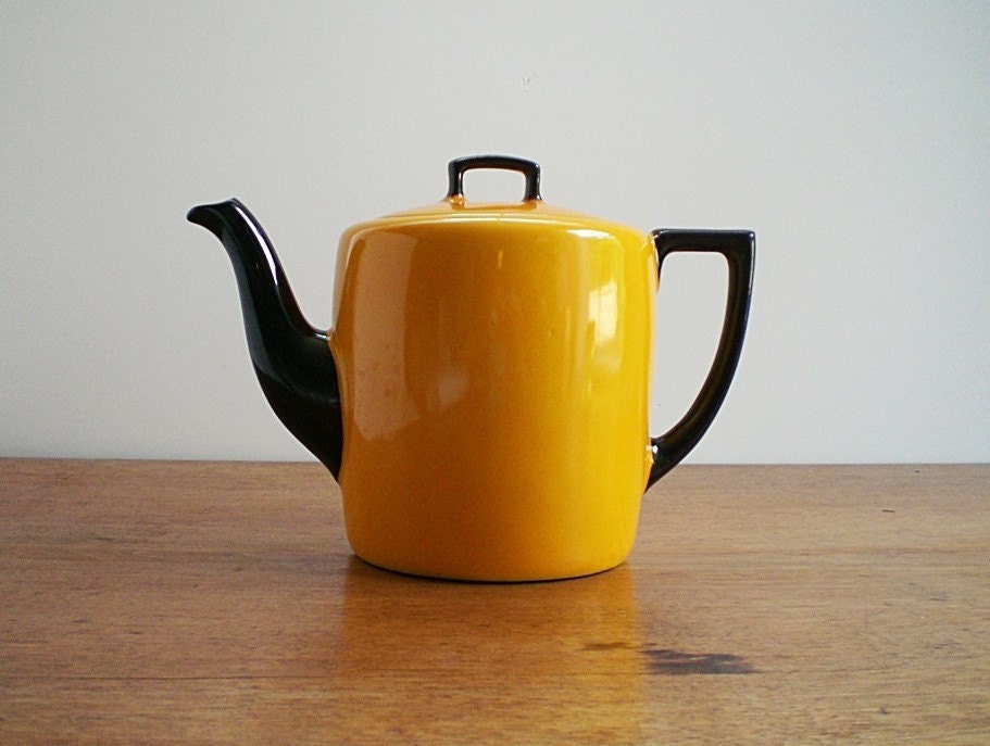 SALE Art Deco Teapot Czech china