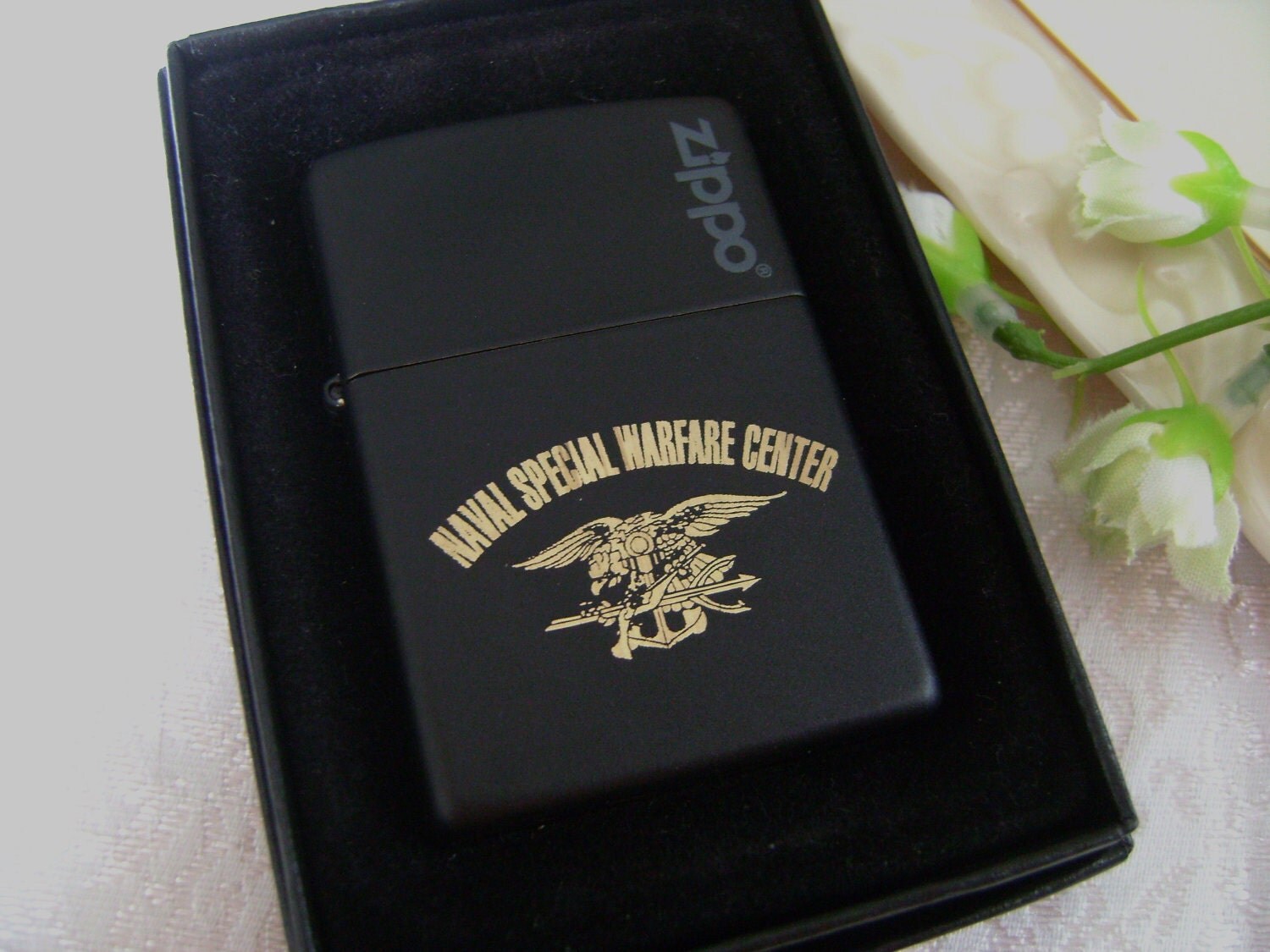 Zippo Lighter Naval Special Warfare Center With