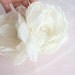 Couple of ivory blossoms hair comb