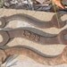 Vintage Wavy Wrenches, set of three, antique