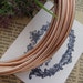 Thickness 8 gauge (3mm) - 16 ft - Artistic Aluminum Craft Wire - Copper