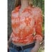 MARMALADE DREAMS Hippie Tie Dye Cotton Shirt S OOAK