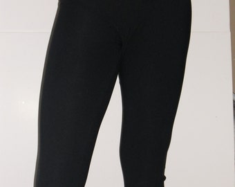 Black spandex leggings-any size