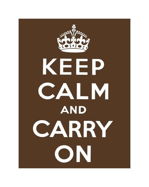 keep calm and carry on template