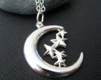 Silver Arrow necklace Sideways Arrow necklace sterling by ...