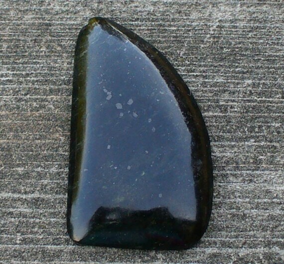 Black Nephrite Jade SALE Was 20 NOW 10 by rockhoundjody on Etsy