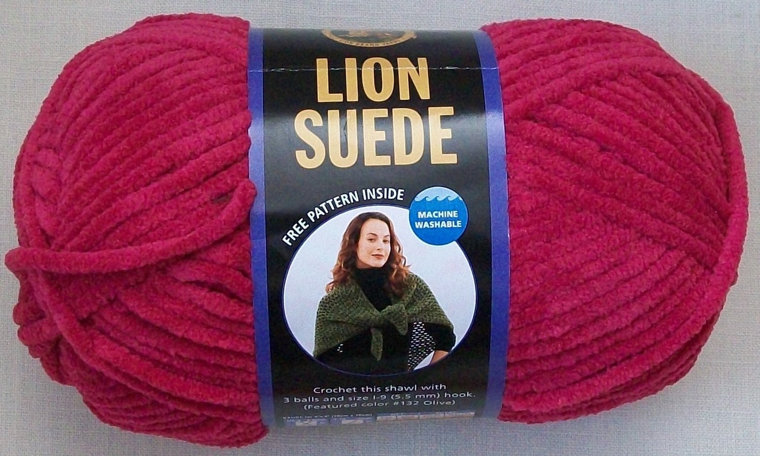 Lion Brand Suede Yarn 3 Skeins DISCONTINUED Choice of colors