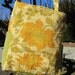 Vintage Floral Upholstery Fabric Tote, Lap Top Bag, Book Bag, Travel Bag etc.