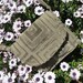 Chenille Upholstery Small Purse, Upscale Fabric