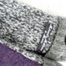 Handmade Mittens, Upcycled Wool, Ladies or Teens, Gray and Purple