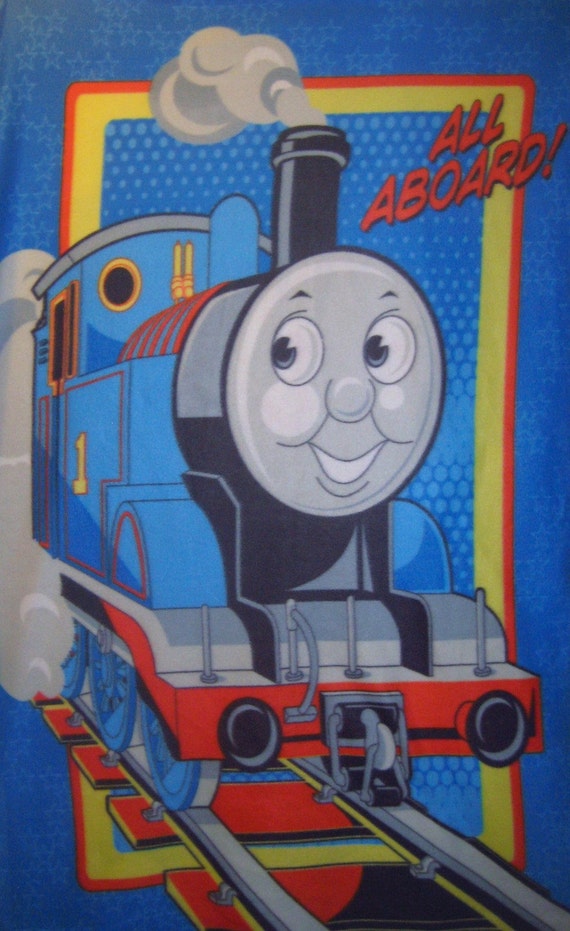 Thomas The Train Tank Engine Fleece Throw Blanket Soft Warm