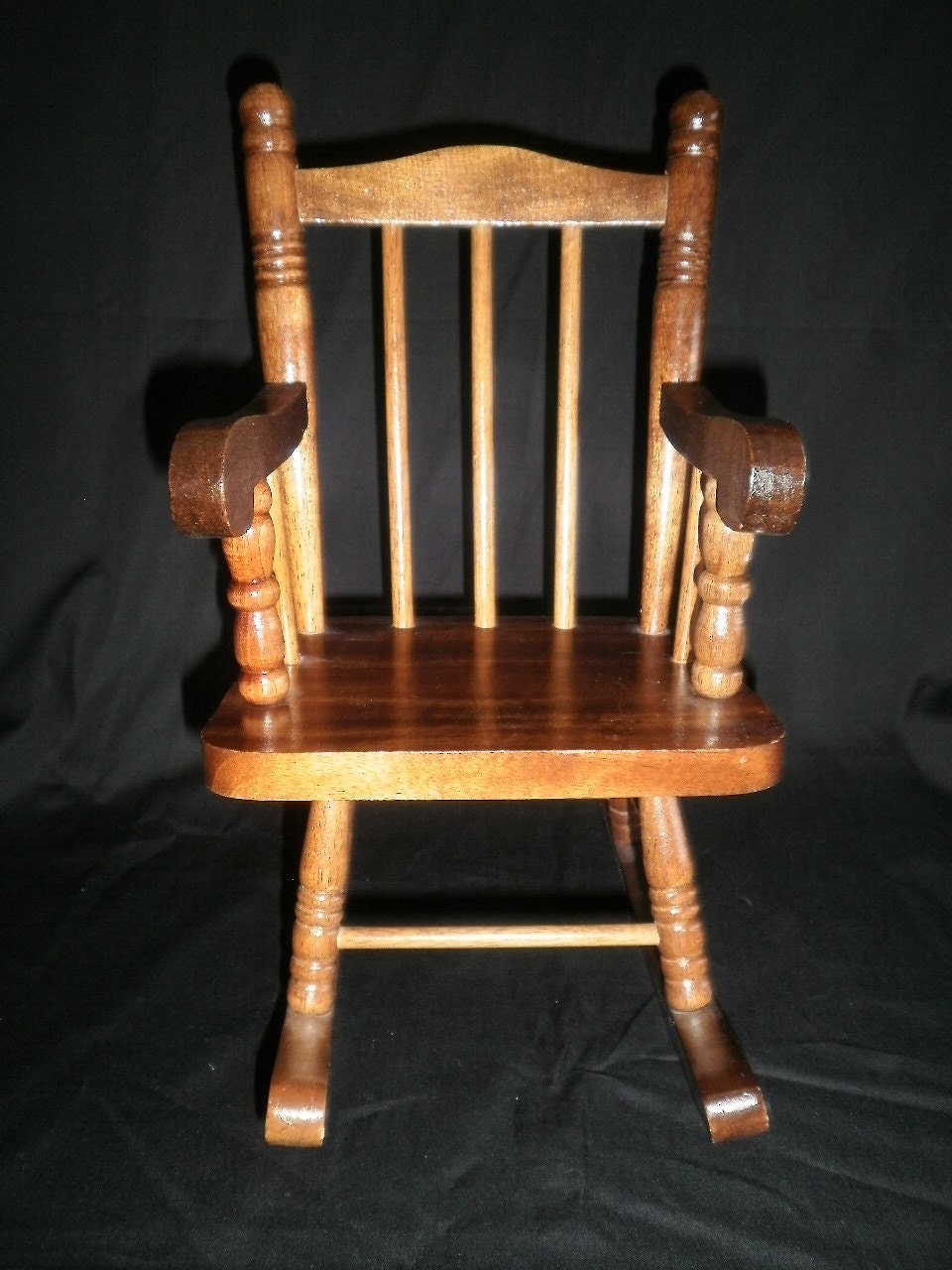 antique doll rocking chair