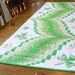 Green Shamrock Table Runner